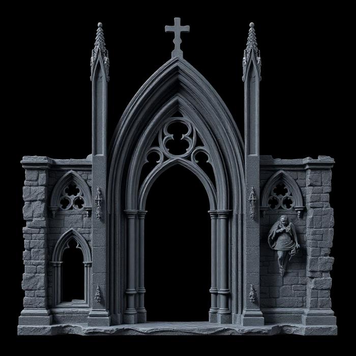 Ruined Gothic Archway